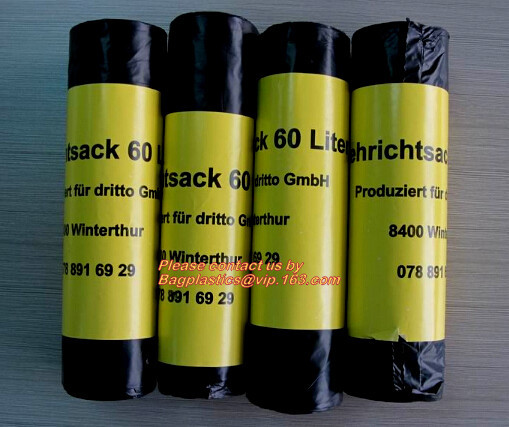  Recycling Bags,Heavy Duty Black Garbage Bag for Indoor Or Outdoor Use 46x54 Made in China, Bagease, Bagplastics, Pack Manufactures