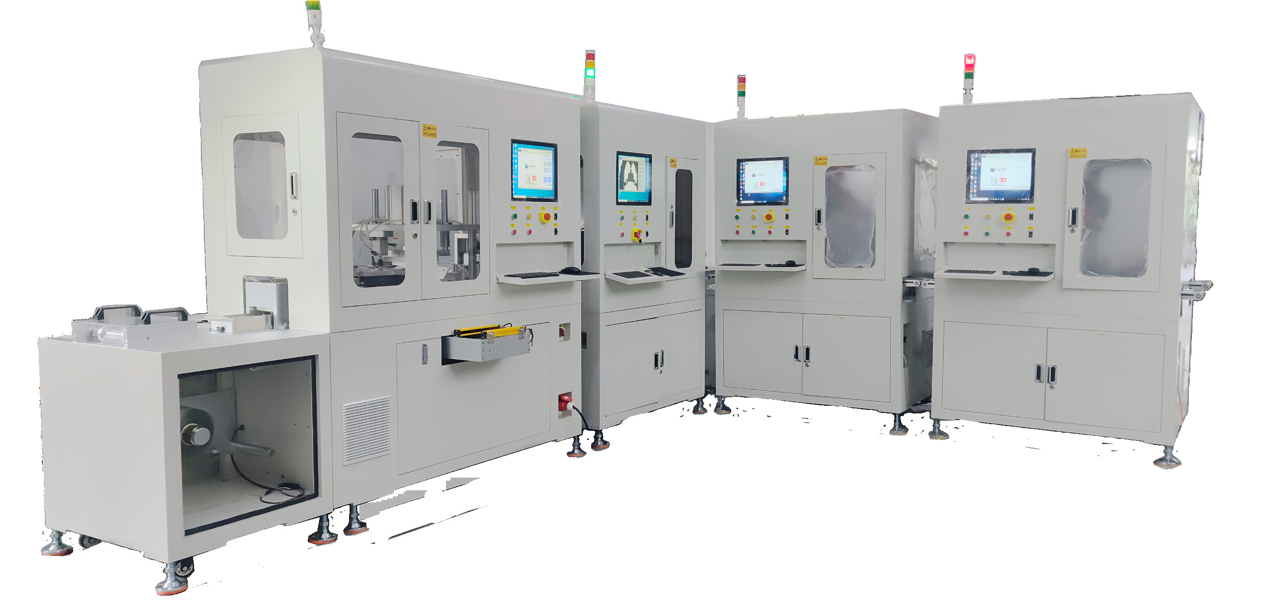  Automatic 3D Printing Post Processing Machines High Resolution Invisible Braces Automatic Production Line Manufactures