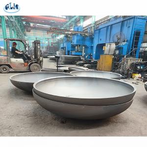 China ISO9001 Certified Carbon Steel Pressure Vessel Heads, Semi Ellipsoidal Dished Ends on sale