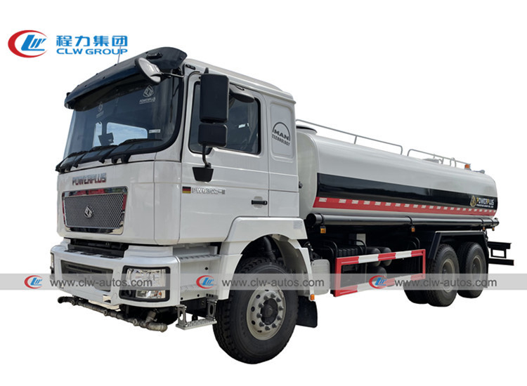 Quality SHACMAN 6x4 10 Wheeler 20000L Water Bowser Truck for sale