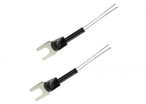 China Customized U Type Probe Medical Device Surface Temperature Sensor 100K 1% 3950 NTC Thermistor Fork Connector Screw Mount on sale