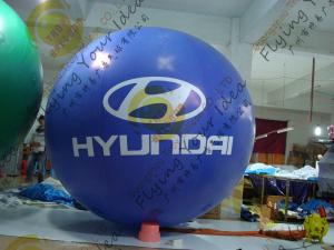  Bespoke Helium Inflatable Advertising Balloon , 0.18mm PVC Sealed Inflatable Sphere Manufactures