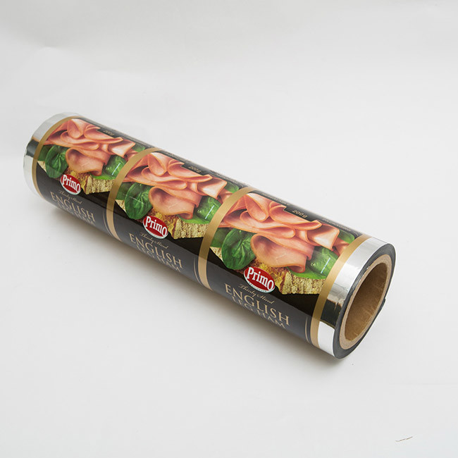 EVOH VMPET Tray Printed Lidding Film Food Packaging Sausage Ham Meat Pieces Seal for sale