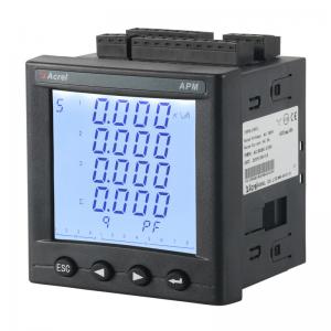  Acrel AMC72L-E4/KC multi circuit energy meter with ct 3 phase meter for pannel box lcd display Manufactures