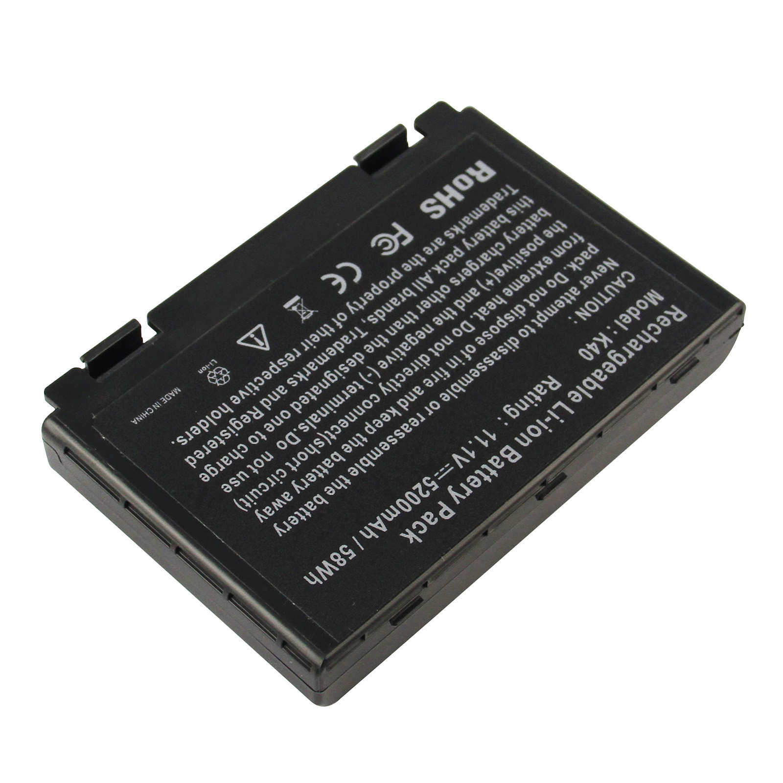  Rechargeable 11.1 V 5200mAh Custom Lithium Battery Packs Manufactures