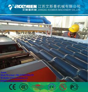  PVC Plastic Glazed Tile Machinery Production Line/pvcPVC Corrugated Roofing Sheet Production Line Manufactures