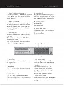  Connect With SX-480e Music Amplifier Pa System To Provide Extra Channels 5 Zones Manufactures