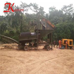 China keda gold sluice box mining machine 35Kw Power dimond machine gold exploration gold machine clay mining equipment on sale