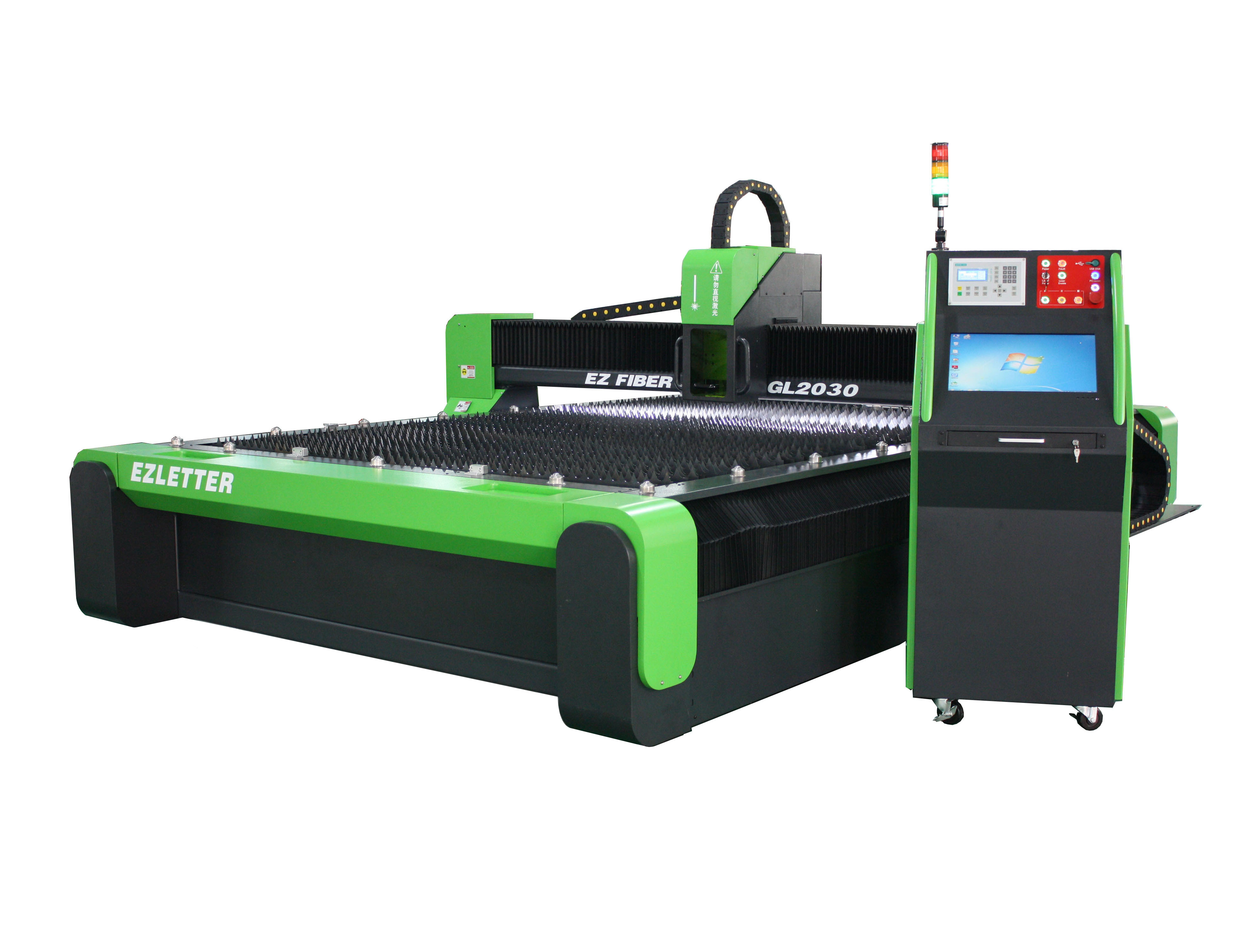  EZCNC Fiber Laser Sheet Metal Cutter GL2030 IPG Laser/WSX laser cutting head Manufactures
