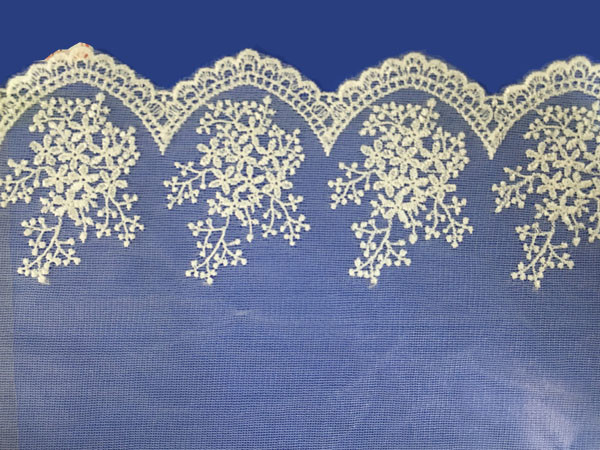  African lace fabrics Embroidery Lace Fabric cord guipure white lace fabric Manufactures