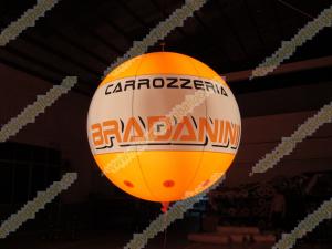  Fireproof Helium advertising balloons, UV protected printing Advertising Helium Balloons Manufactures