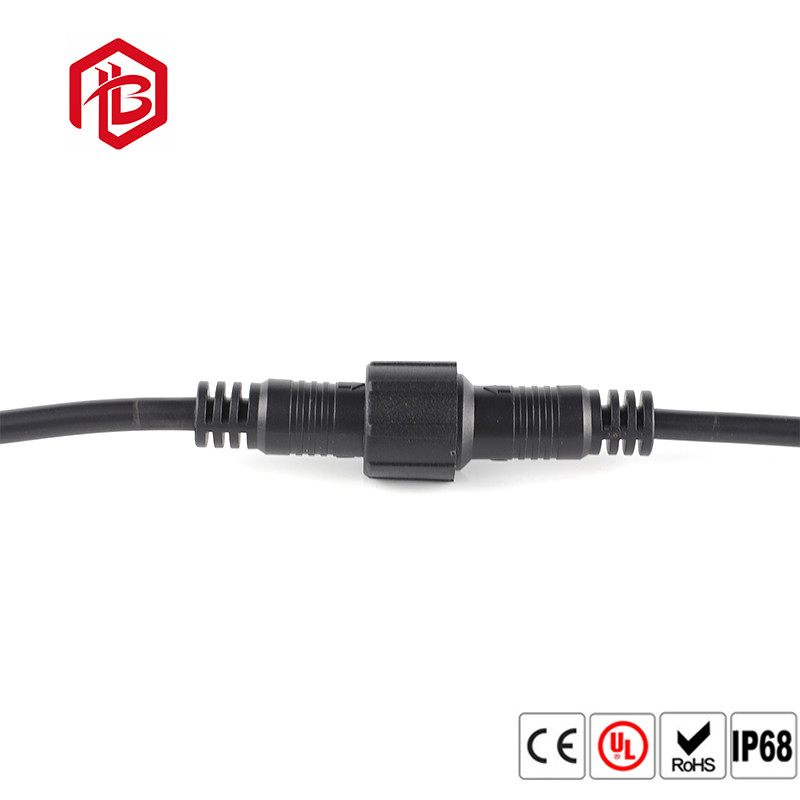  Standard Grounding M18  IP68 Waterproof Male Female Connector Manufactures