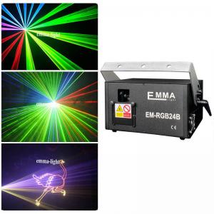 China 1.5w RGB laser 3D animation projector ILDA DMX dance bar Xmas Party Disco DJ effect Light stage Lights Show system on sale