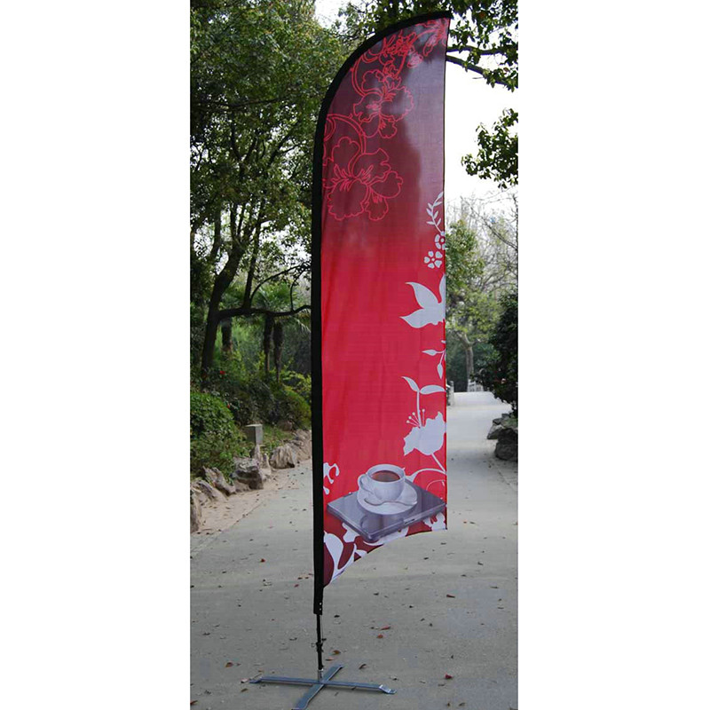  Promotion Feather Flag Banners Feather banner stands beach falg pole Manufactures