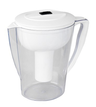 China Household Water Jug With Filter 2.5L / 1.3L  with White Food Grade Plastic Filter on sale