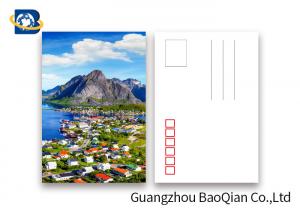  Souvenir Tourist Gifts Custom Lenticular Postcards Norway Landscape Painting Manufactures