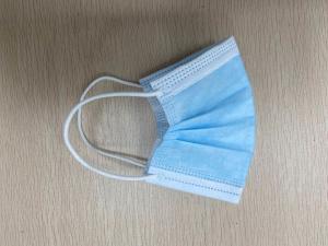  Non Woven Civil Earloop Face Mask 1 Ply Meltblown / 2 Ply Nonwoven Material Manufactures