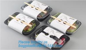  Plastic food container lunch box 2 compartment, bento lunch box container,Airtight Microwave Safe crisper box fast food Manufactures