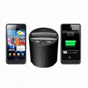  Circular Vertical Wireless Phone Charging for iPhone4S/HTC/Samsung, Used in Car/Home/Office Manufactures