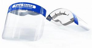  Medical Grade Transparent Acrylic Full Face Shield Anti Fog Manufactures