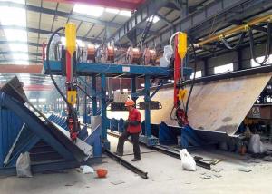 China 2000mm Web Height H Beam Line , Automatic T Type SAW H Beam Cutting Machine on sale