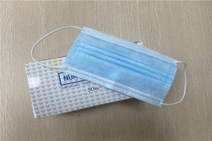  CE / FDA Highly Reliable Disposable Breathing 3 Ply Non Woven Face Mask Manufactures