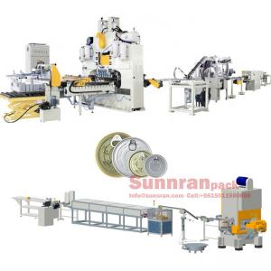 Sunnran Brand Easy Open End Machine 1000×1100mm Sheet Size
