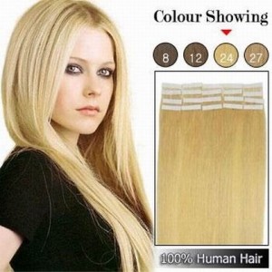 China Tape-in Hair Extension,Skin Weft Hair,PU Hair Weft,Brazilian Virgin Hair 40PCS/Lot on sale