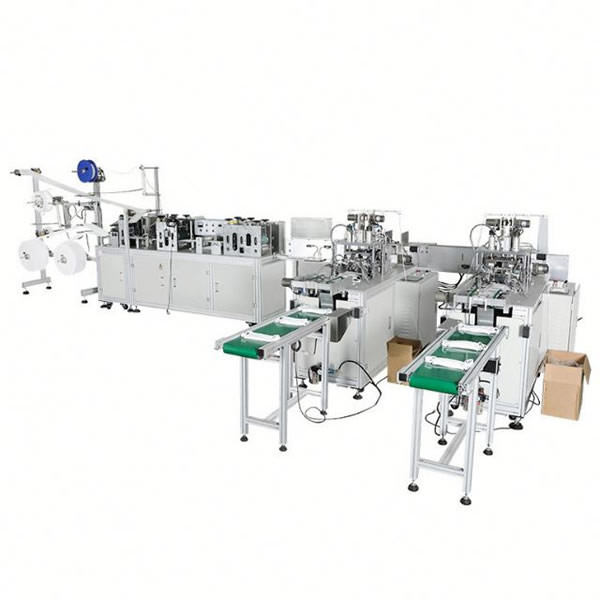  Fully Automatic Nonwoven Surgical Medical Disposable Face Mask Machine 1+2 / Face Mask Making Machine Manufactures