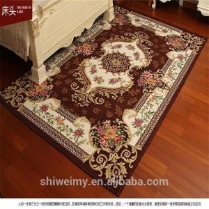 China Jacquard 50%acrylic 40%polyester 10%cotton rug for living room on sale