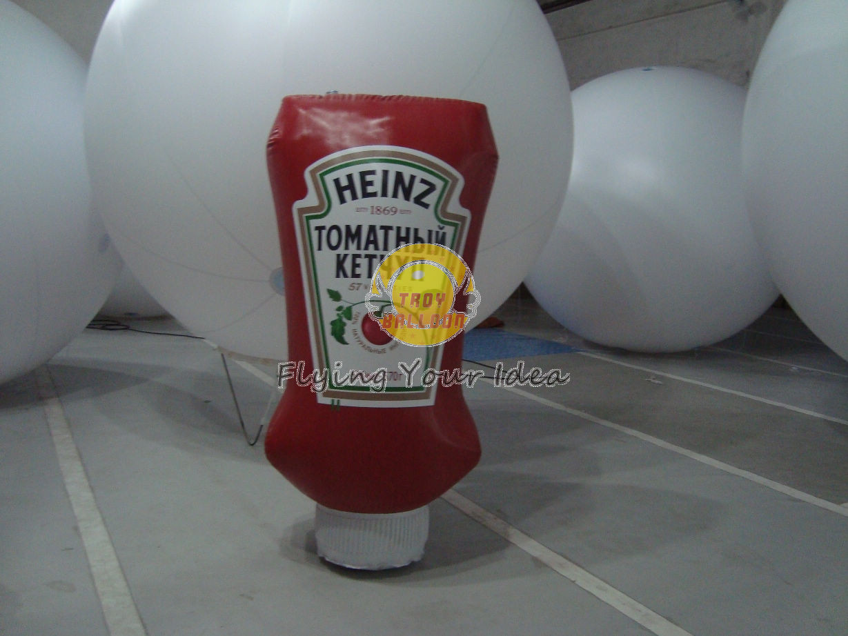  Total Digital Printed Fireproof Custom Can Shaped Balloons with 0.28mm PVC for Promotion Manufactures