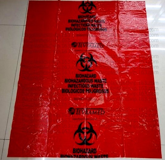 China Chemotherapy waste bags, Cytotoxic Waste Bags, Cytostatic Bags, Biohazard Waste Bags on sale