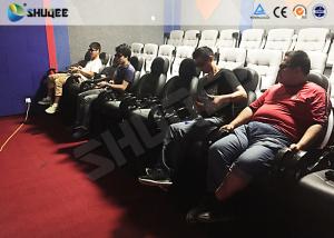  Shooting Game 7d Cinema Theater With Large Screen And Dynamic Seat Control System Manufactures
