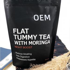 China OEM Flat belly tea and spicy wood slimming 28 day detoxification tea slimming burning fat green tea on sale