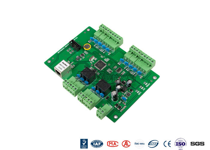  Web Standalone 2 Doors Access Entry Control Board With TCP Interface Manufactures