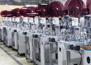  Inner Ear Loop Face Mask Production Line For Hospital , Surgical Face Mask Machine Manufactures