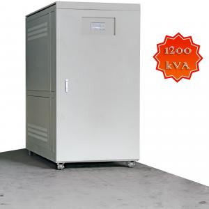  1200KVA High Capacity Servo Controlled Voltage Stabilizer Vertical Full Auomatic Manufactures
