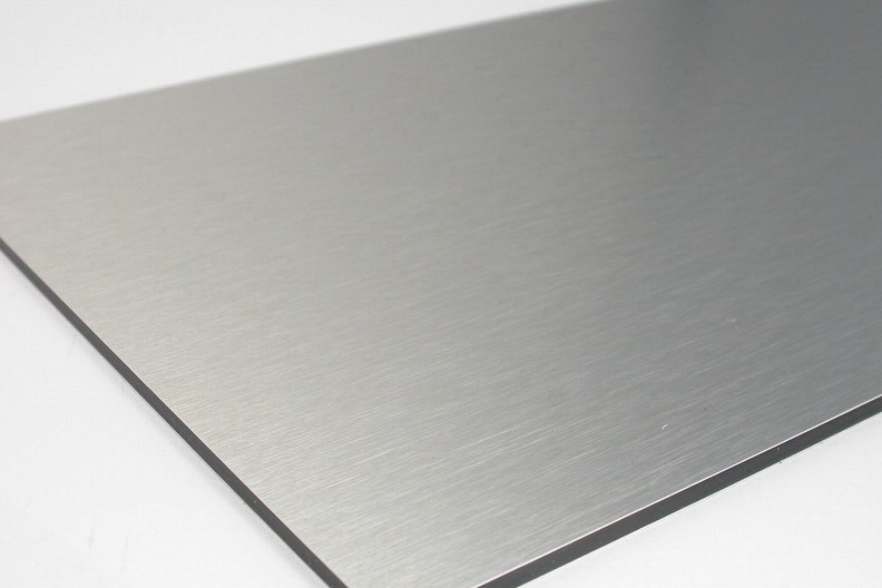  Wire-Drawing Fireproof Aluminum-Plastic Board aluminum composite panel Building Material Manufactures