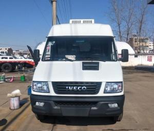 China HOT SALE! IVECO brand 4*2 diesel mini refrigerated van truck, cold van box truck for sale, frozen van truck for sale on sale