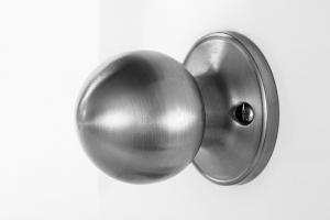 China Privacy Double Cylinder Door Knobs Stainless Steel Non - Adjustable Latch on sale