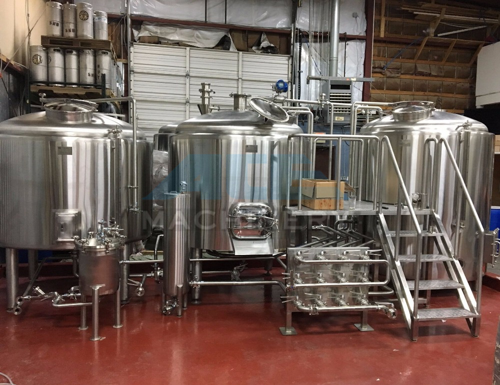  5bbl 500 Liters Brewery Brewhouse with Steam Direct Fire Electric Heating Manufactures