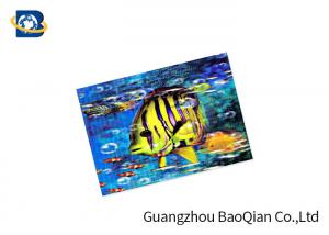  Customized 3D Lenticular Card High Definition 3D Lenticular Printing Service Manufactures