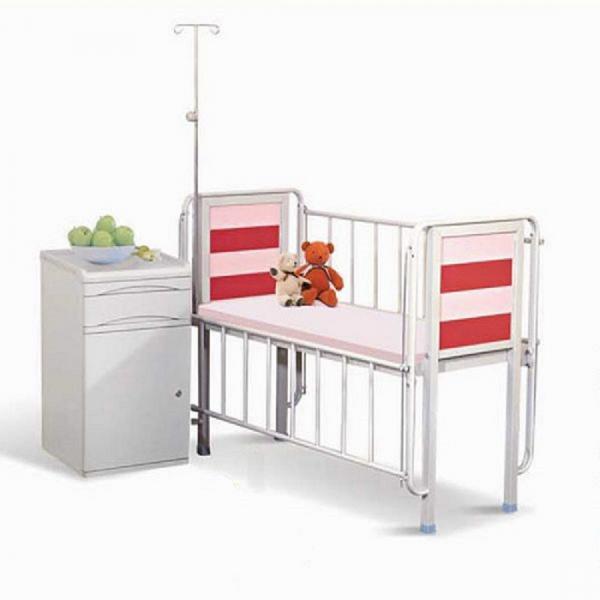 Quality CE Single Crank Manual H58mm Hospital Baby Bed for sale