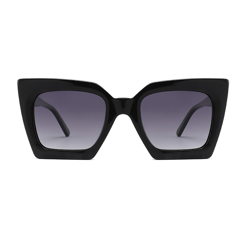  Full Rim Square Acetate Sunglasses Durable  , Cat Eye Oversized Shades Glasses Manufactures