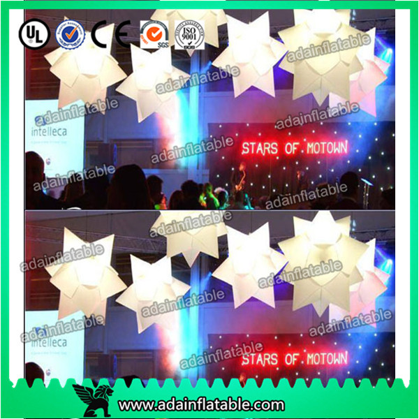  1M Wedding Decoration Inflatable Star White Star For Event Hanging Decoration Manufactures