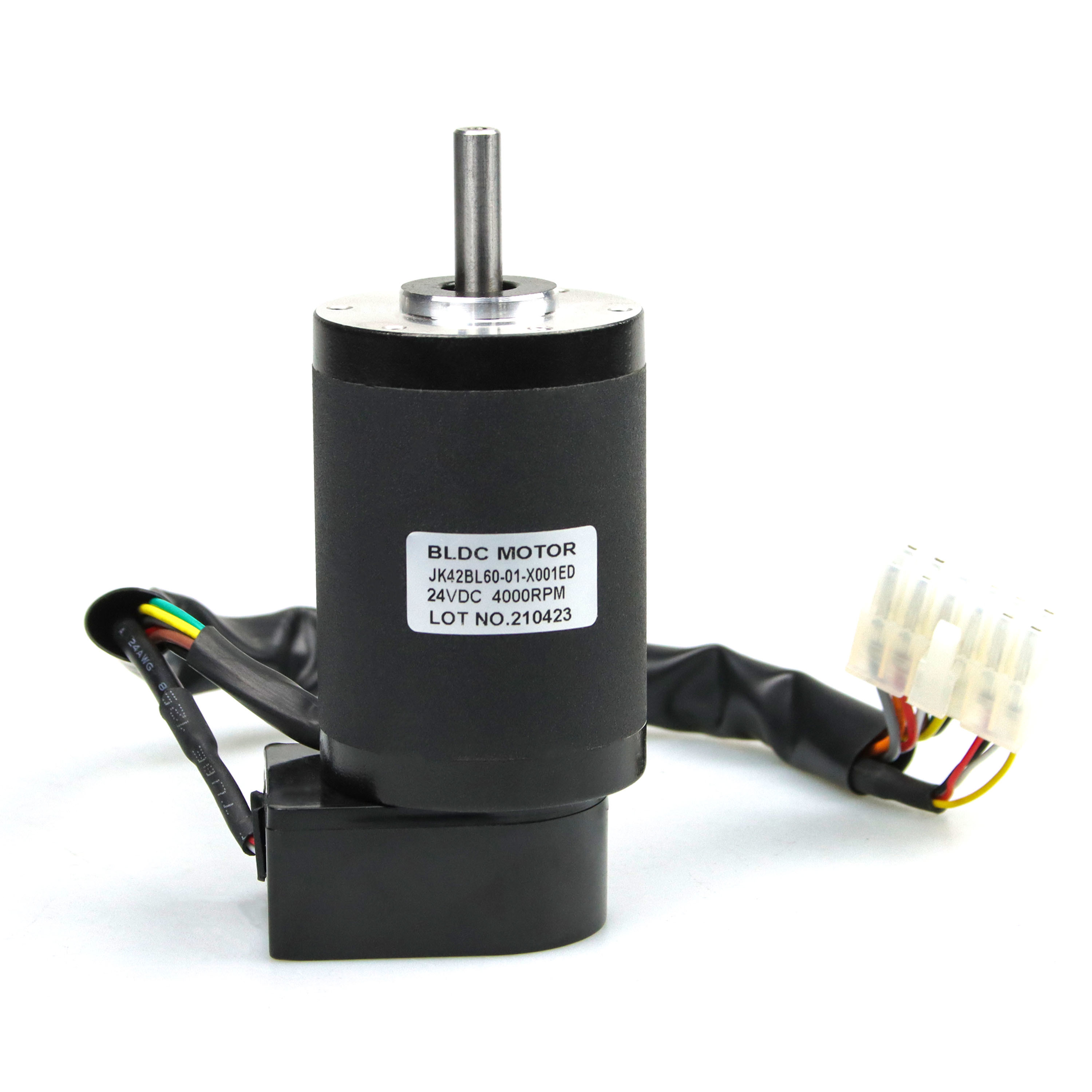 China 24 Volt 34w 4000rpm 40mm Brushless Dc Electric Motor With 1000ppr Encoder on sale