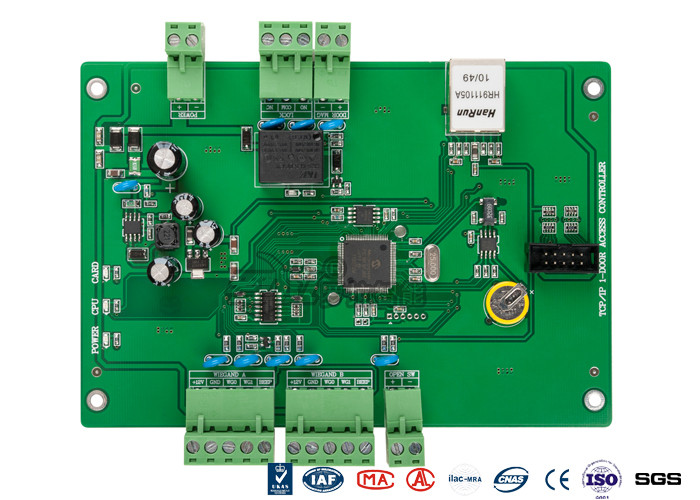  TCP / IP Web Based Single Door Access Control Board For Turnstile Barrier Gate Manufactures
