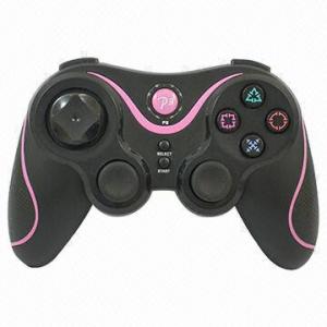  2.4GHz Wireless Joypad/Controller/Joystick for PS3, Built-in Battery, Video Game Accessory Manufactures