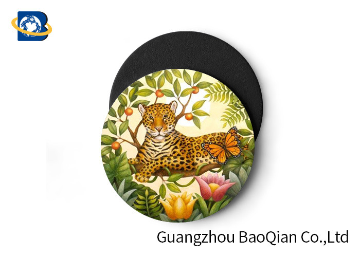  Wild Animal Art Image Lenticular Coasters 3D Decoative Cup Placemat 0.6MM PET Manufactures