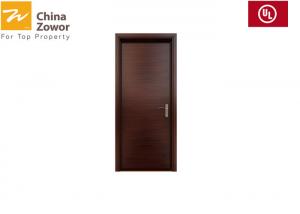 China 60 mins Single Swing Mahogany Wood Fire Rated Door For Middle East Market/ HPL Finish/ THK 45mm on sale